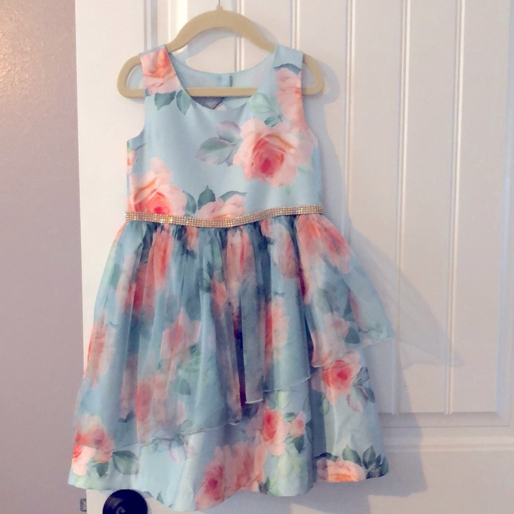 Bonnie Jean Spring Floral Dress